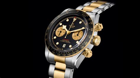 tudor black bay stahl gold|tudor black bay chronograph review.